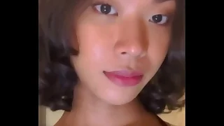 Femby Asian Ladyboy Solo Masturbation